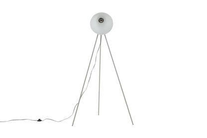 Tiv gulvlampe - beige, hvid - billede 1