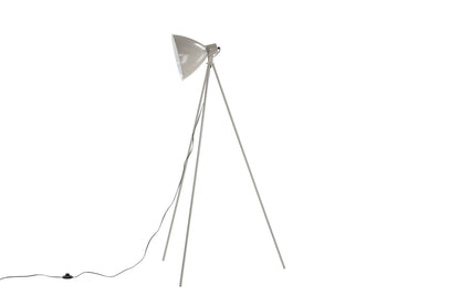 Tiv gulvlampe - beige, hvid - billede 3