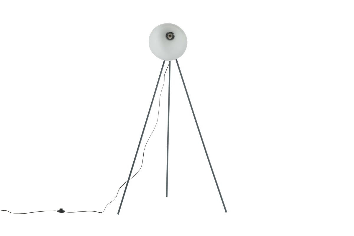 Tiv gulvlampe - blå, hvid - billede 1