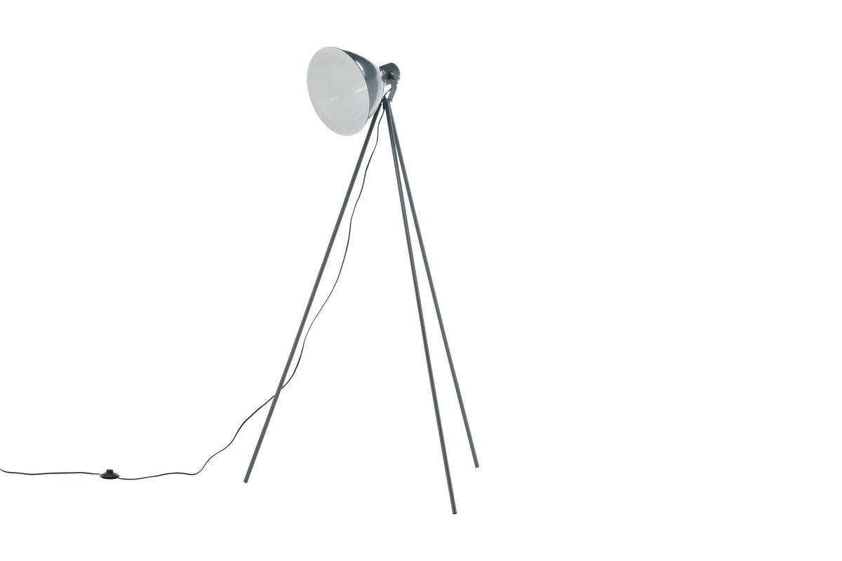 Tiv gulvlampe - blå, hvid - billede 3