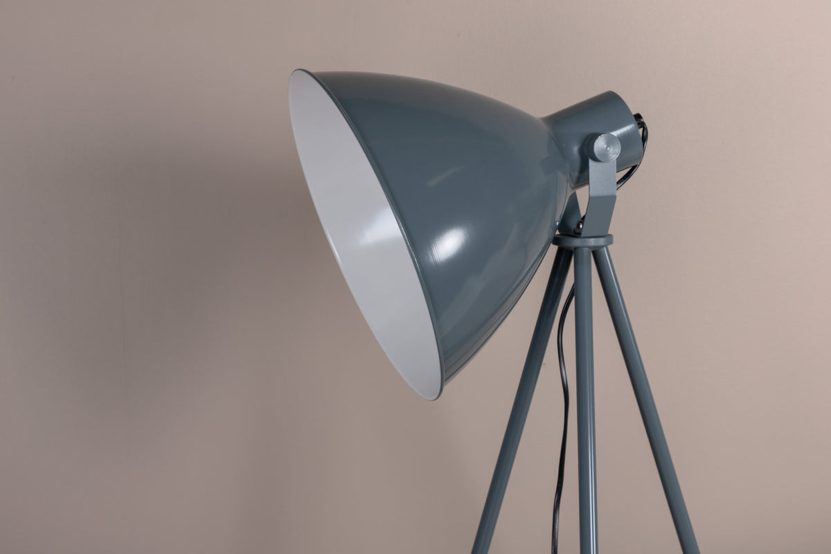 Tiv gulvlampe - blå, hvid - billede 6
