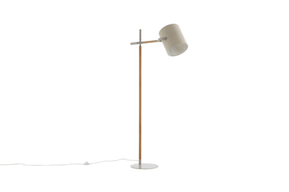 Dennis gulvlampe - beige, natur, hvid - billede 4