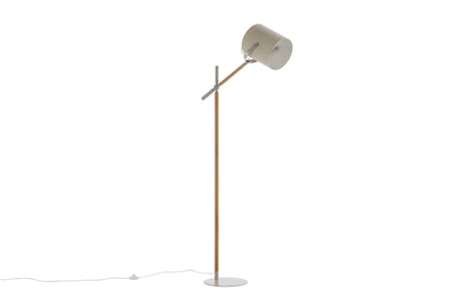 Dennis gulvlampe - beige, natur, hvid - billede 5
