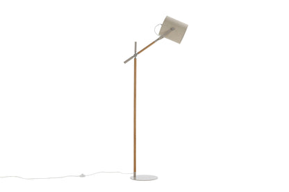 Dennis gulvlampe - beige, natur, hvid - billede 6