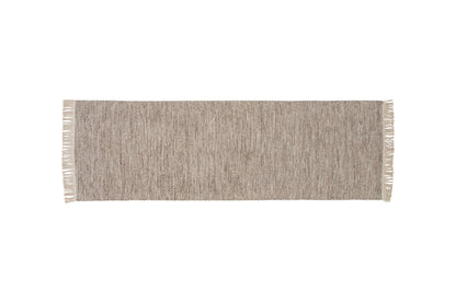 Cyrus gulvtæppe - 250 × 80 cm - beige - billede 1