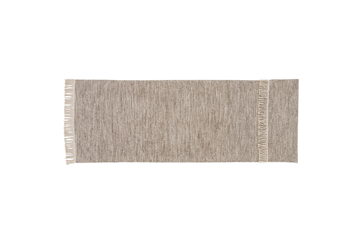 Cyrus gulvtæppe - 250 × 80 cm - beige - billede 2