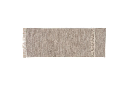 Cyrus gulvtæppe - 250 × 80 cm - beige - billede 2