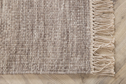 Cyrus gulvtæppe - 250 × 80 cm - beige - billede 8