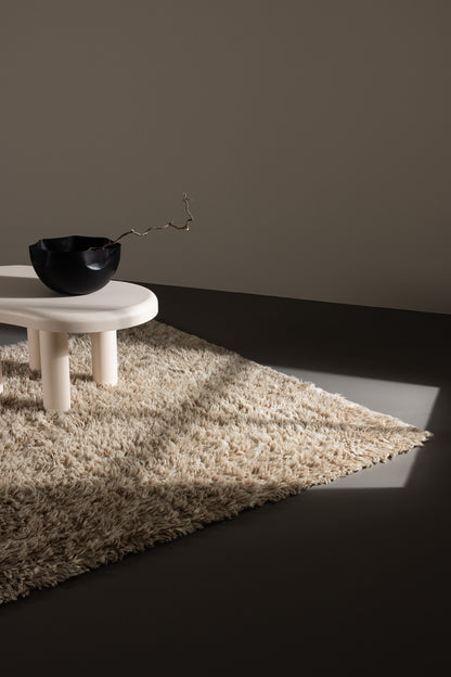 Leiko gulvtæppe - 300 × 200 cm - beige - billede 8