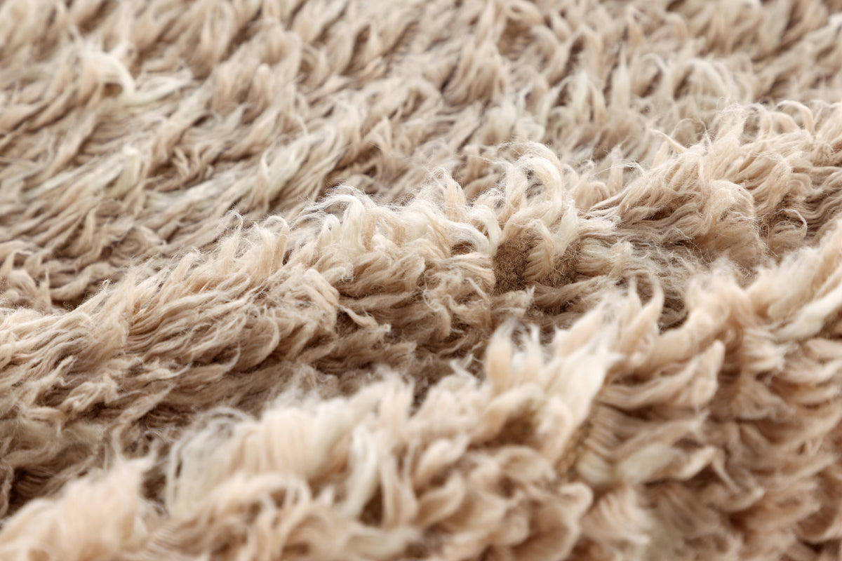 Leiko gulvtæppe - 300 × 200 cm - beige - billede 4
