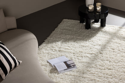 Leiko gulvtæppe - 230 × 160 cm - hvid - billede 5