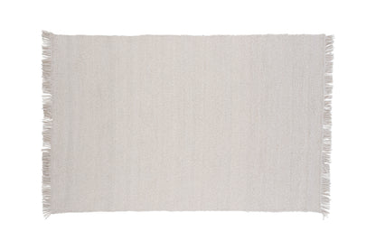 Betina gulvtæppe - 400 × 300 cm - hvid - billede 1