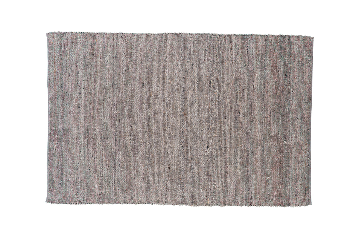 Loump gulvtæppe - 300 × 200 cm - beige, grå - billede 1