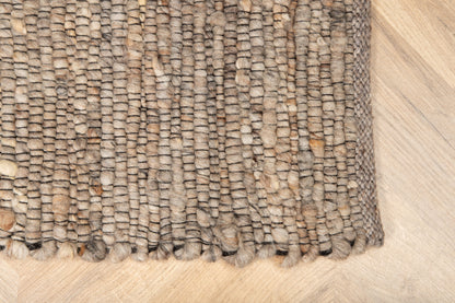 Loump gulvtæppe - 300 × 200 cm - beige, grå - billede 8
