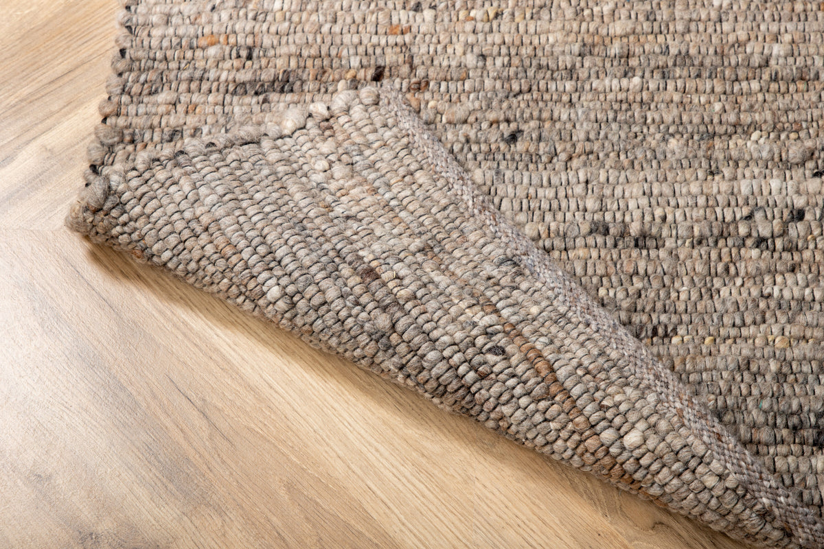 Loump gulvtæppe - 300 × 200 cm - beige, grå - billede 11