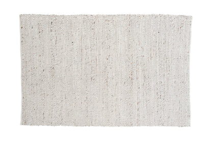 Loump gulvtæppe - 230 × 160 cm - beige, hvid - billede 1
