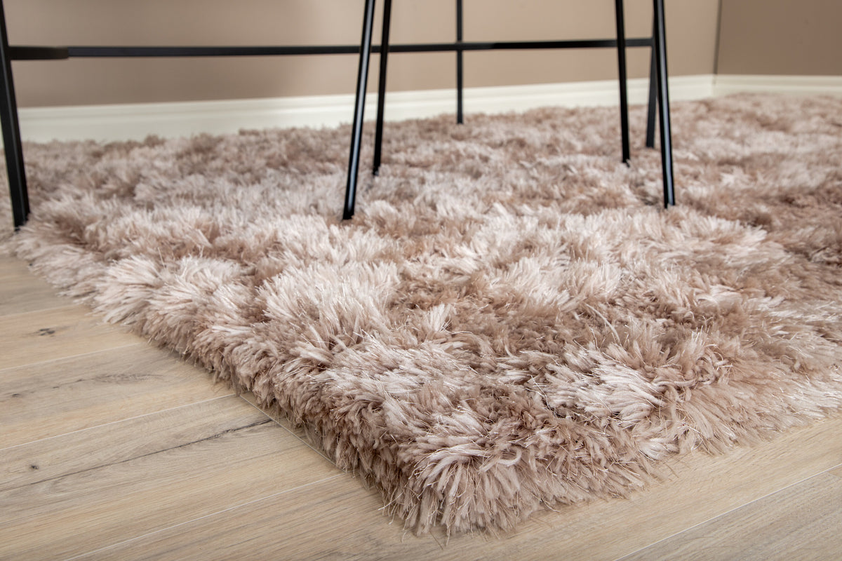 Grace gulvtæppe - 230 × 160 cm - beige - billede 11