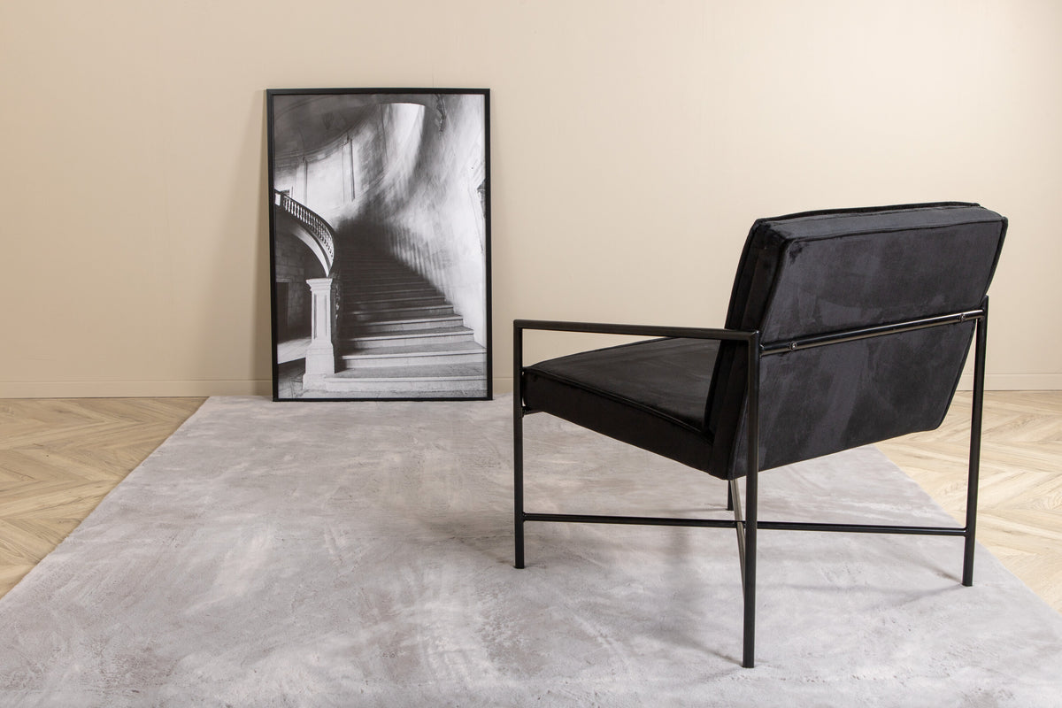 Nina gulvtæppe - 300 × 200 cm - grå - billede 4