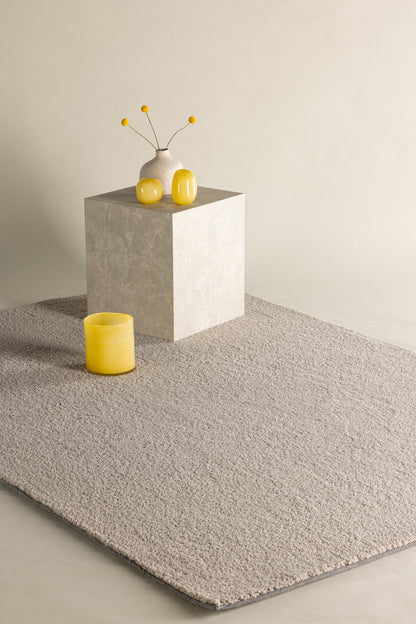 Teddy gulvtæppe - 290 × 200 cm - beige - billede 7