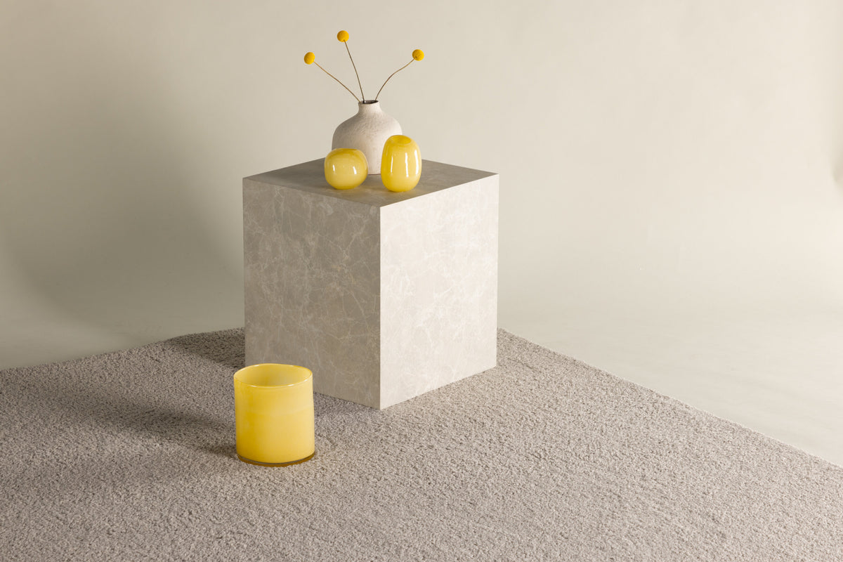 Teddy gulvtæppe - 290 × 200 cm - beige - billede 3