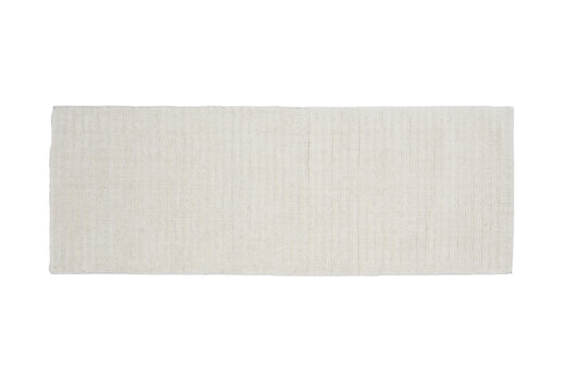 Milton tæppeløber - 200 × 70 cm - hvid - billede 1