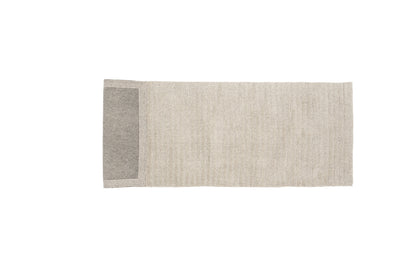 Milton tæppeløber - 200 × 70 cm - lysegrå - billede 2