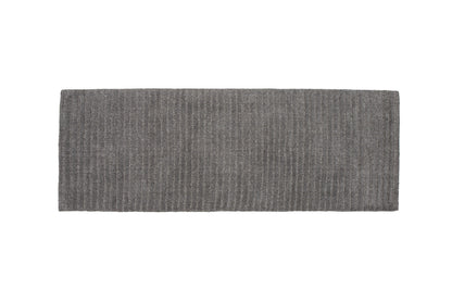 Milton tæppeløber - 200 × 70 cm - mørkegrå - billede 1