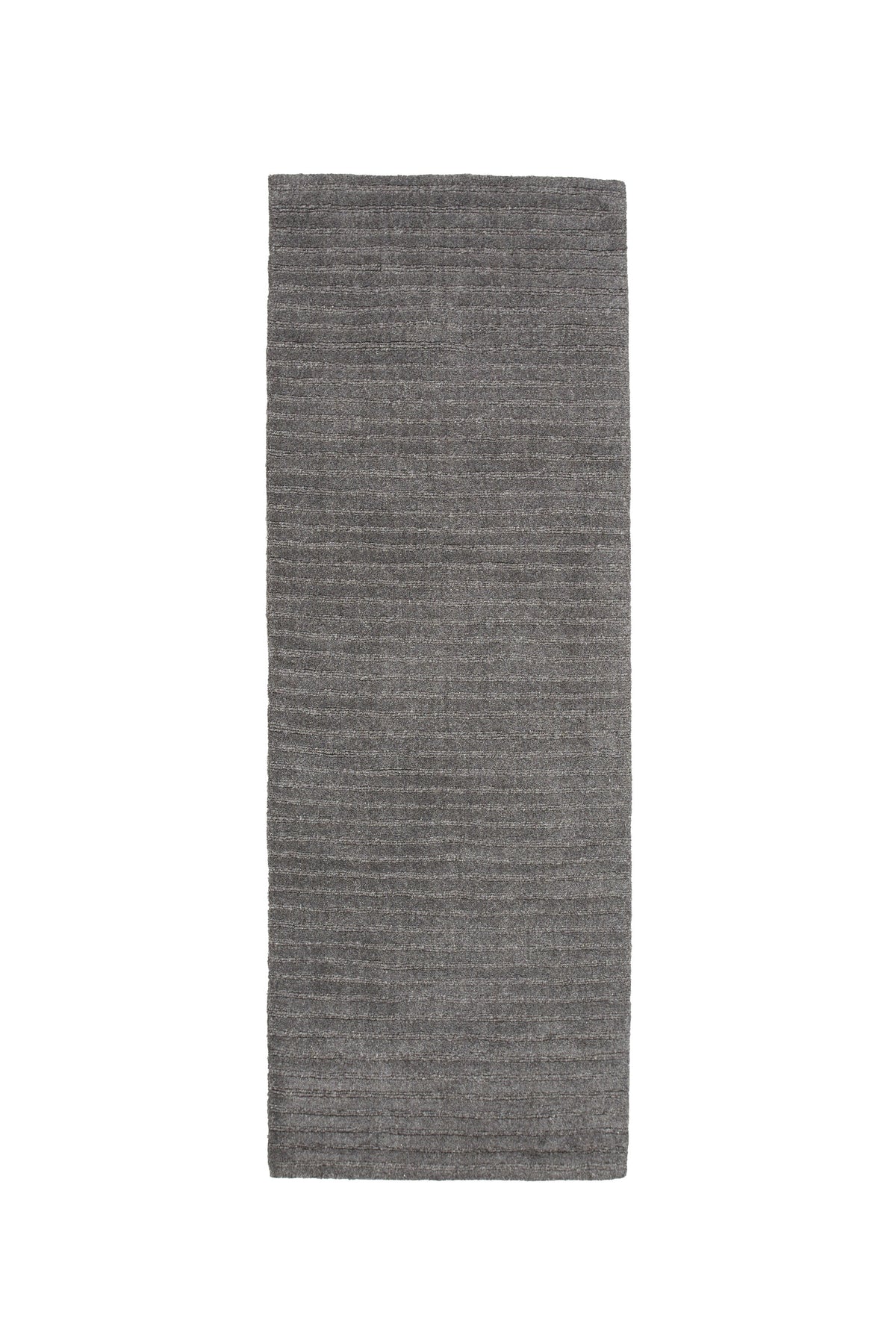 Milton tæppeløber - 200 × 70 cm - mørkegrå - billede 9