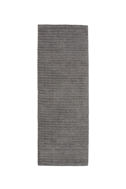 Milton tæppeløber - 200 × 70 cm - mørkegrå - billede 9
