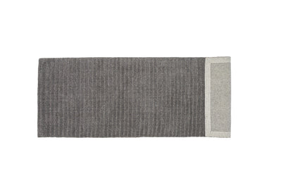 Milton tæppeløber - 200 × 70 cm - mørkegrå - billede 2