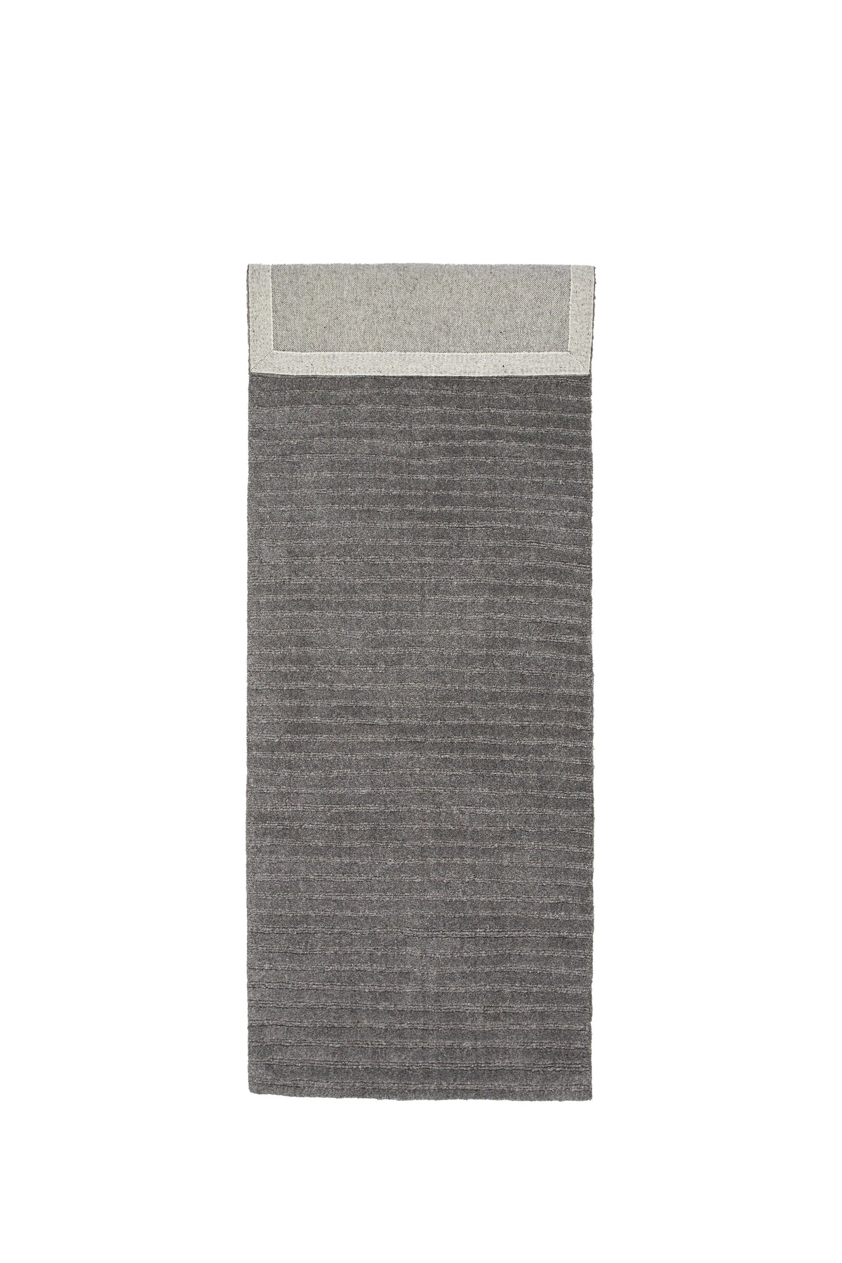 Milton tæppeløber - 200 × 70 cm - mørkegrå - billede 10