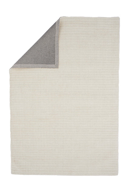 Milton gulvtæppe - 230 × 160 cm - hvid - billede 9