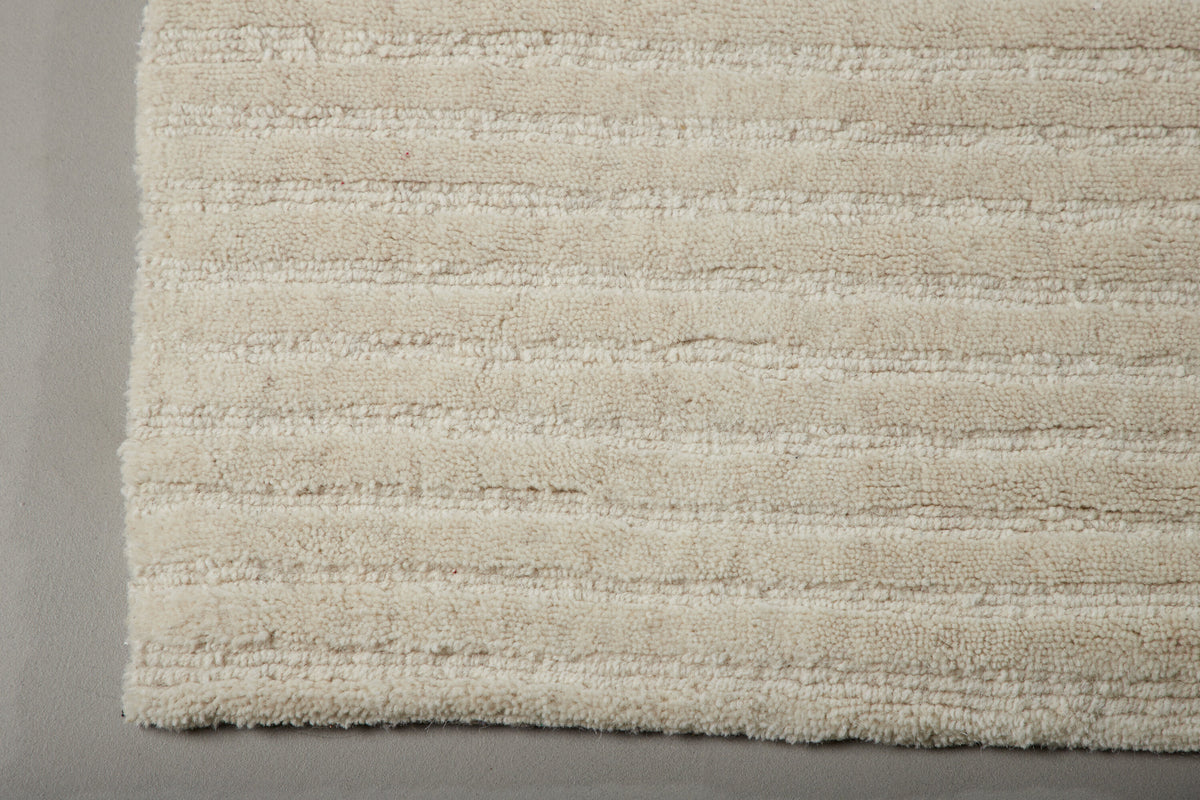 Milton gulvtæppe - 230 × 160 cm - hvid - billede 5