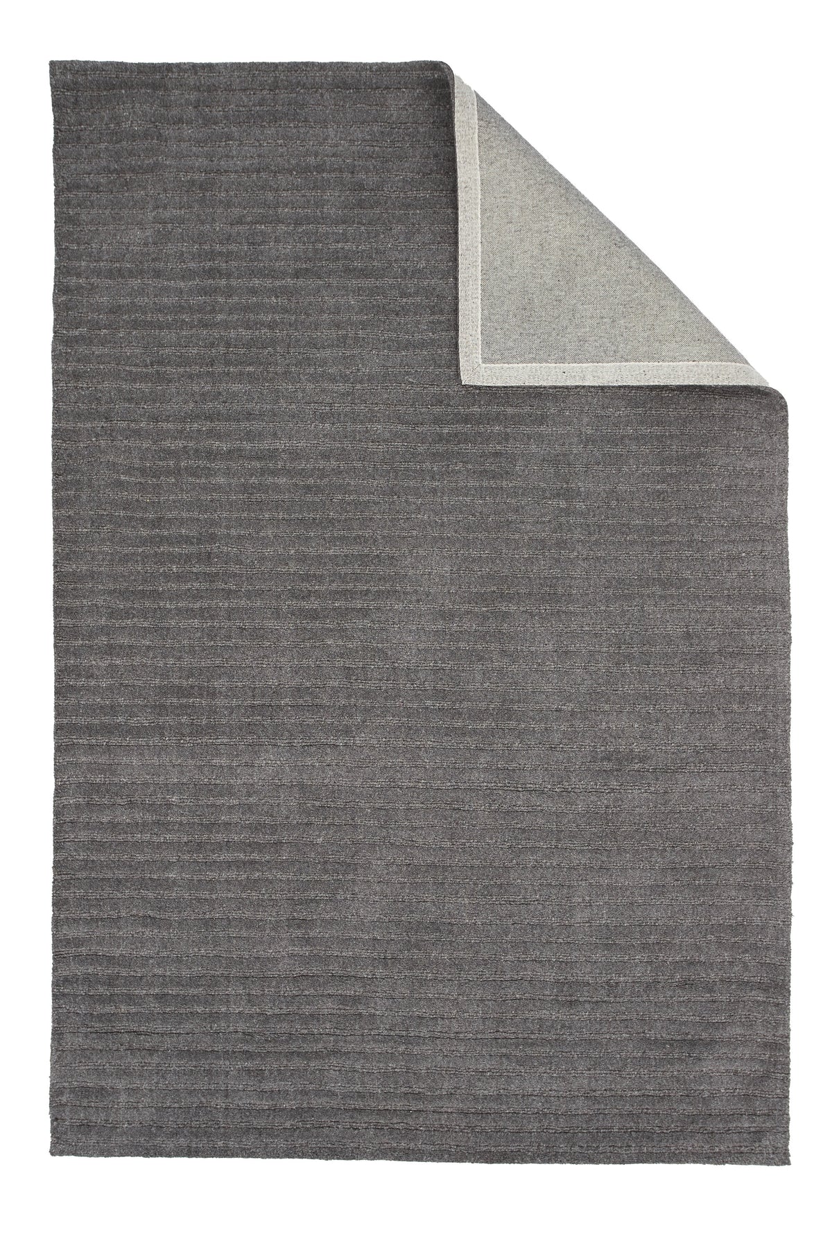 Milton gulvtæppe - 230 × 160 cm - mørkegrå - billede 9