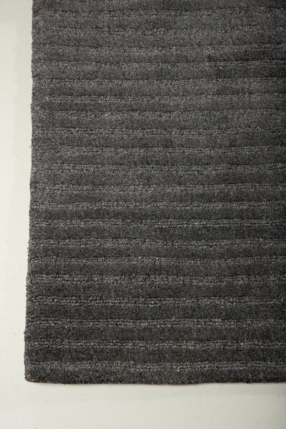 Milton gulvtæppe - 230 × 160 cm - mørkegrå - billede 14