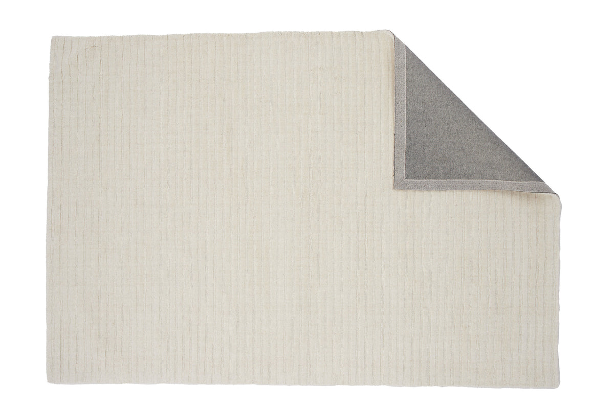 Milton gulvtæppe - 300 × 200 cm - hvid - billede 2