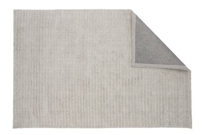 Milton gulvtæppe - 300 × 200 cm - lysegrå - billede 2