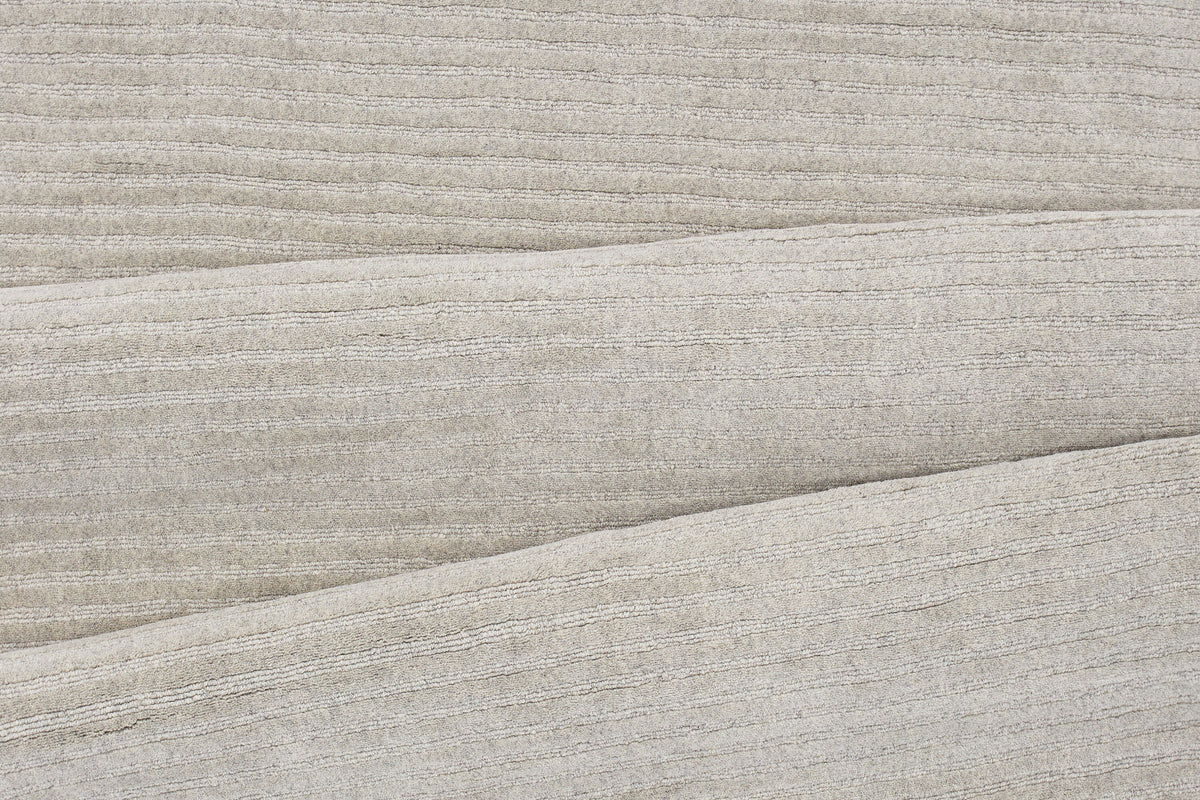 Milton gulvtæppe - 300 × 200 cm - lysegrå - billede 6