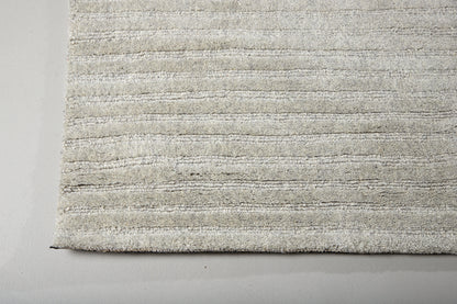 Milton gulvtæppe - 300 × 200 cm - lysegrå - billede 7