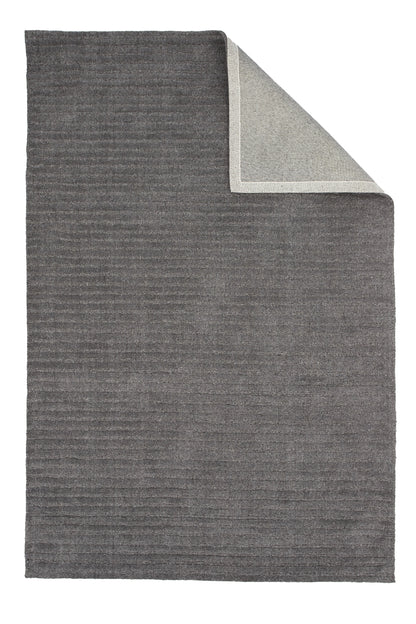 Milton gulvtæppe - 300 × 200 cm - mørkegrå - billede 9