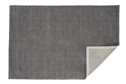 Milton gulvtæppe - 300 × 200 cm - mørkegrå - billede 2