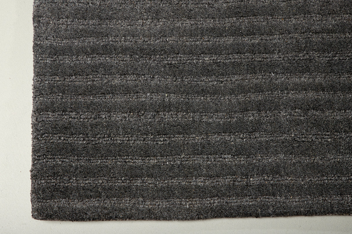 Milton gulvtæppe - 300 × 200 cm - mørkegrå - billede 7