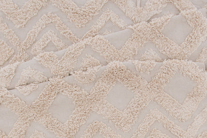 Hilma gulvtæppe - 230 × 160 cm - beige, natur - billede 3