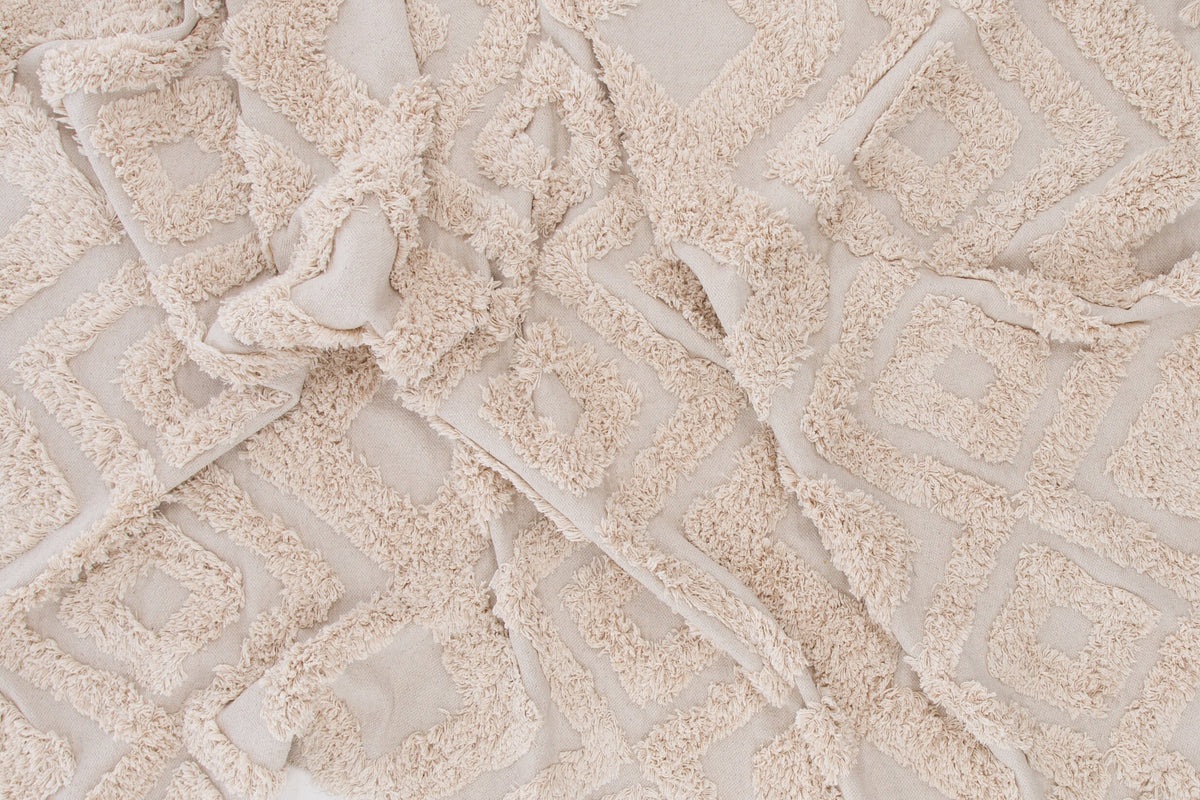 Hilma gulvtæppe - 230 × 160 cm - beige, natur - billede 4