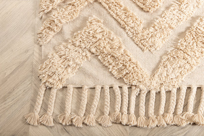 Hilma gulvtæppe - 230 × 160 cm - beige, natur - billede 8