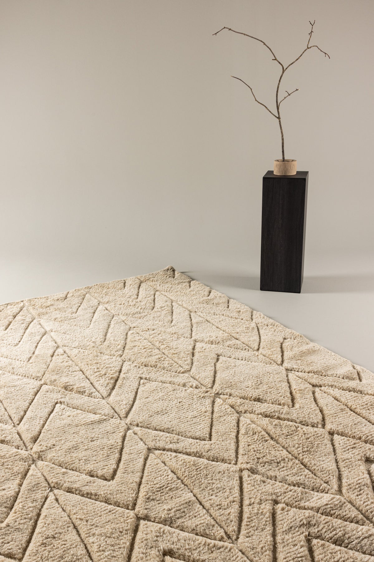 Zoe gulvtæppe - 300 × 200 cm - beige - billede 7