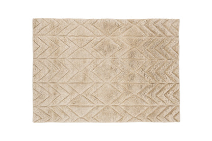 Zoe gulvtæppe - 300 × 200 cm - beige - billede 1