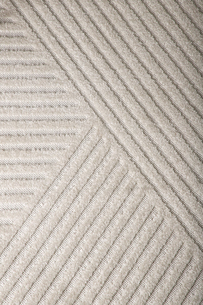 Aron gulvtæppe - 340 × 240 cm - hvid - billede 12