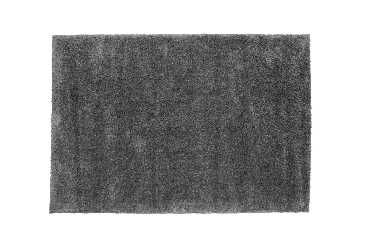 Walter gulvtæppe - 340 × 240 cm - mørkegrå - billede 1