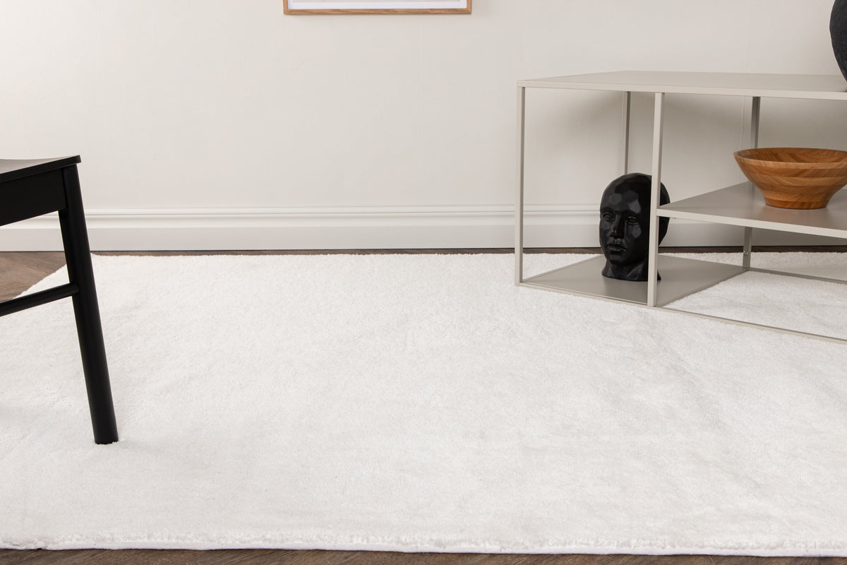 Undra gulvtæppe - 350 × 250 cm - hvid - billede 8